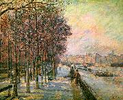  J B Armand  Guillaumin La Place Valhubert, Paris oil painting artist